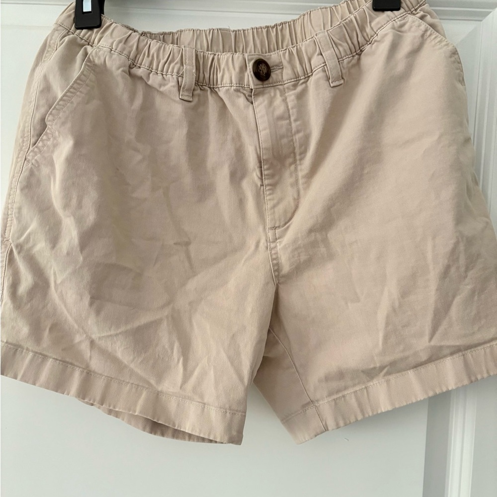 Chubbies Tan Bermuda Shorts Cotton Blend Casual